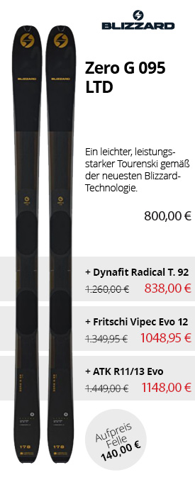 Blizzard Zero G 95 Limited Edition Allround-Tourenski