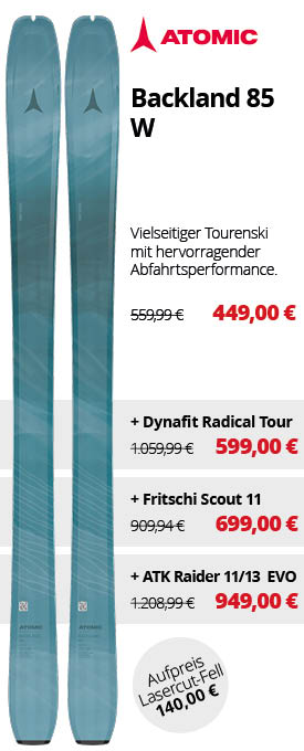 Atomic Backland 85 Damen Tourenskiset