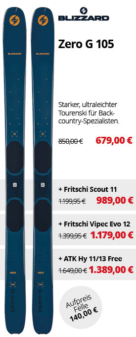 Blizzard Zero G 105 Touren-Freerideski