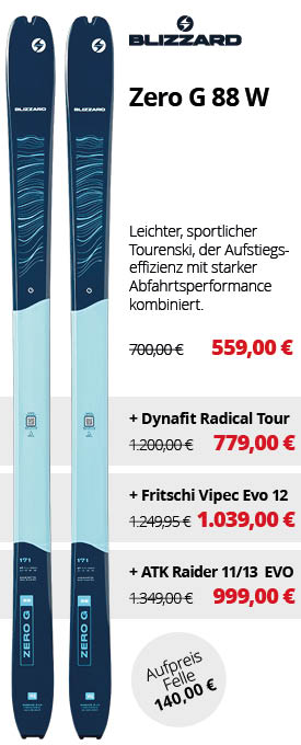 Blizzard Zero G 88 W Tourenski