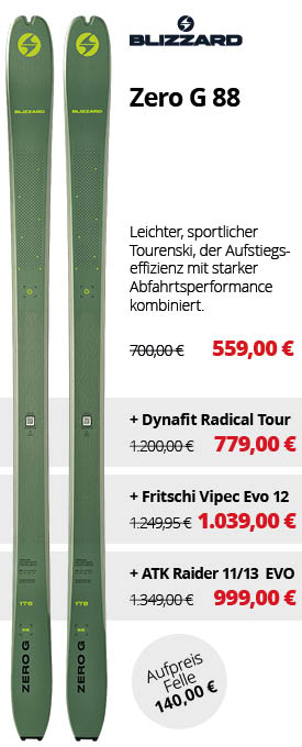 Blizzard Zero G 88 Tourenski