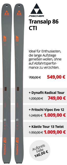 Fischer Transalp 86 CTI Tourenskiset
