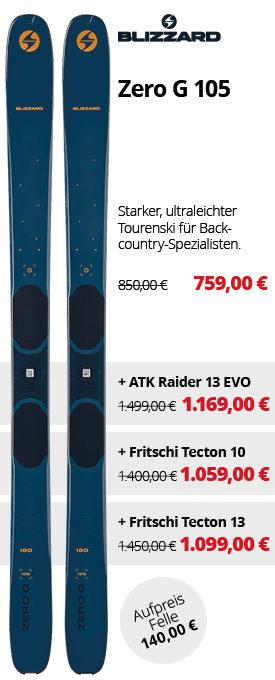 Blizzard Zero G 105 Touren-Freerideski