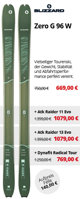 Blizzard Zero G 96 W Allround-Tourenski
