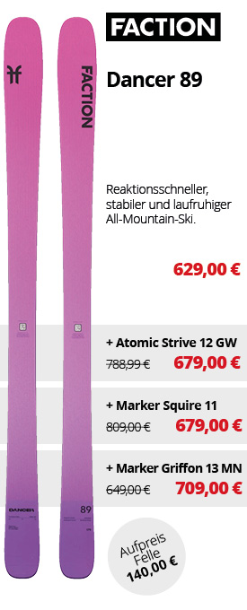 Faction Dancer 89 Allmountain Ski